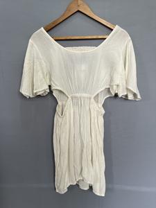 Robe d'été à manches volantes Meilleur prix Robe longue décontractée en lin Robe de mode Boho Vacation Plus vêtements d'été - Product Image 2