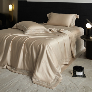 Set di quattro pezzi Set di biancheria da letto copripiumino casa copripiumino federe singola coppia lenzuolo doppio formato biancheria da letto - Product Image 4