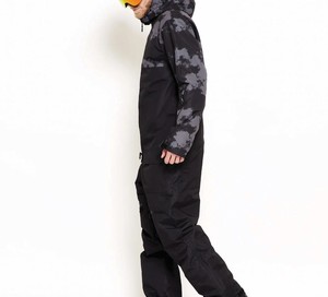 Vente chaude combinaison de ski pour hommes sur mesure grande taille haut tendance Anti-rides taux raisonnable respirant avec poches à col à capuche - Product Image 3