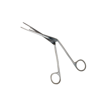 Pinces auriculaires manuelles en acier inoxydable de type crocodile, instrument chirurgical ORL de haute qualité pour l'élimination des polypes auriculaires en otologie - Product Image 1