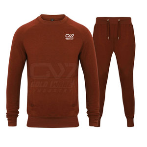 ชุดวอร์มขนแกะสวมใส่สบายสีพื้น - Product Image 1