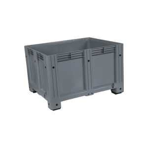 ED-KON 1210-76 C Contenedor de Plástico PP Rectangular Apilable de Alta Resistencia para Uso Industrial, Caja de Paletización Cerrada - Product Image 1