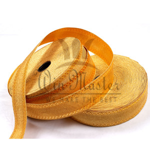 ถักเปียทองถักเปียตัดลูกไม้ทองทำจากโรงงานที่มีคุณภาพสูง - Product Image 1