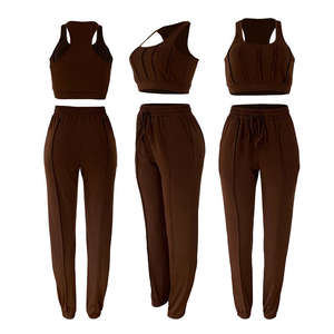 Conjuntos Para mujeres ชุดออกกำลังกายขาสั้นสำหรับผู้หญิงเข้าชุดเล่นกีฬาเลานจ์ชุด2ชิ้นชุดเสื้อผ้า2024 - Product Image 4