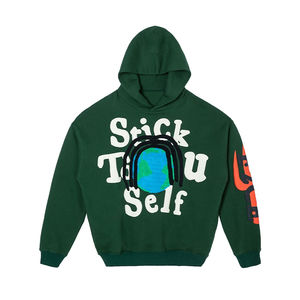 Sudadera con capucha y sudadera de otoño sólido para hombre, logotipo personalizado, servicio OEM de lujo, impermeable y transpirable - Product Image 6