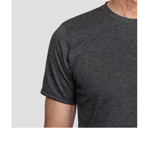 T-shirt unisexe à manches courtes 100% coton été col rond sérigraphie personnalisée design uni vierge avec motif de logo - Product Image 2