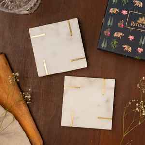 Dessous de verre ronds en marbre et granit pour restaurant et maison Dessous de verre en pierre à vendre - Product Image 3