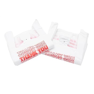 Vente en gros de sacs de t-shirts en plastique vert biodégradable OXO écologiques sacs HDPE/LDPE à gousset latéral pour supermarché - Product Image 5