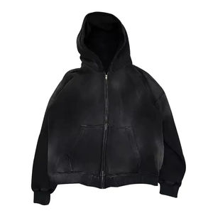 Sudadera con Capucha Térmica Personalizada de Alta Calidad para Hombre, con Estampado en Relieve/Bajo Relieve 3D, 500 Gsm, con Bolsillo Tipo Canguro, Hecha de Felpa - Product Image 6