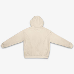 Sudadera con capucha extragrande de invierno de secado rápido transpirable de poliéster/algodón lavado ácido de alta calidad OEM de peso pesado personalizado al por mayor - Product Image 6