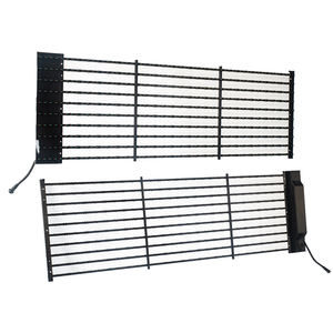 Façade du bâtiment Led Grille extérieure rideau affichage fixe mur vidéo P25 Transparent étanche Led panneau affichage publicitaire - Product Image 1