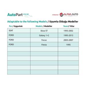 Clip de garniture de porte pour Audi Volkswagen Seat Ford - 1 pièce - Product Image 5