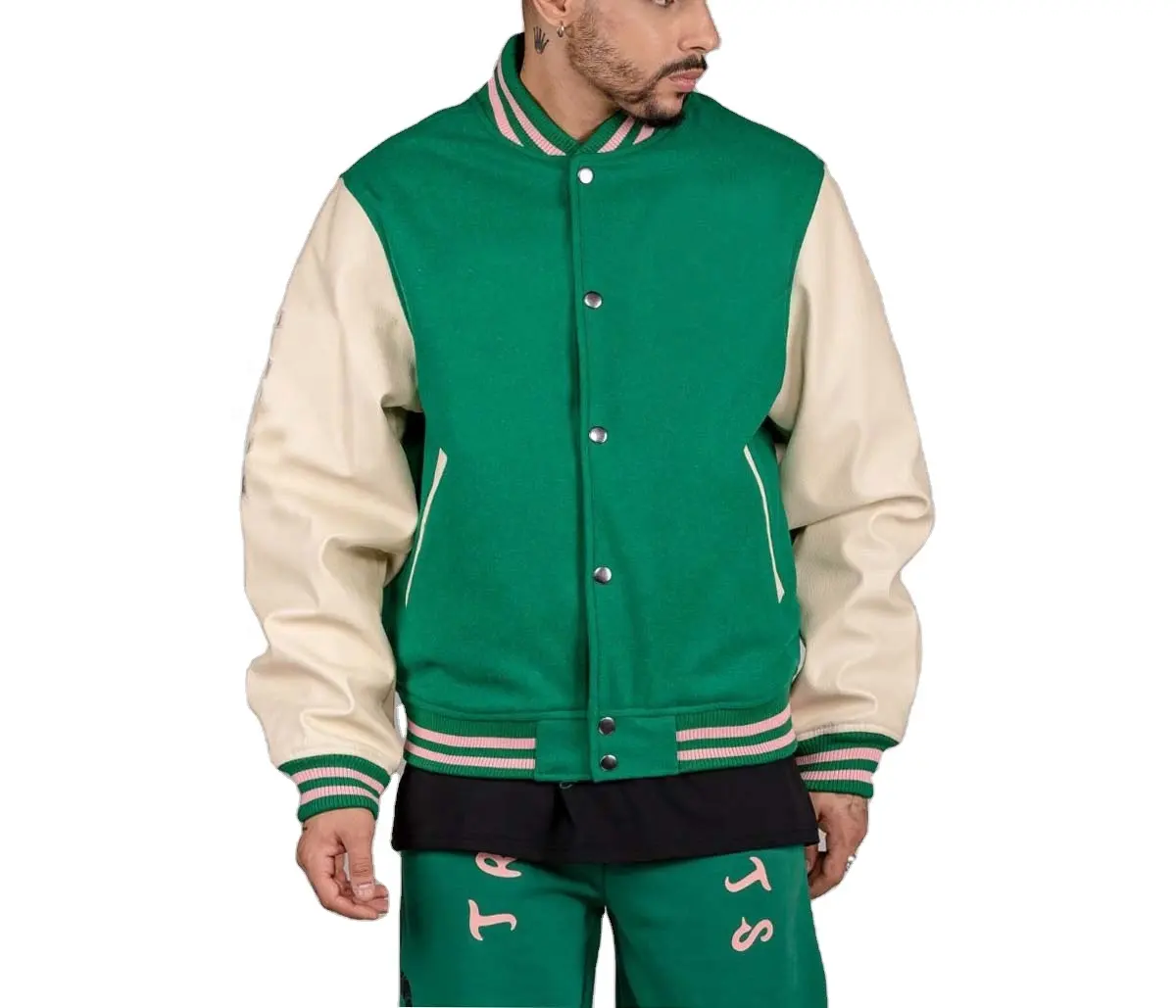 Veste de base-ball Vintage pour homme, vêtement de grande qualité, décontracté, avec lettrage personnalisé, vente en gros, 2023