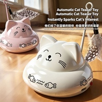 Jouet interactif pour chat mignon, plume à chat pour chats d'intérieur, jouets pour chatons, vente en gros, collection de couleurs variées