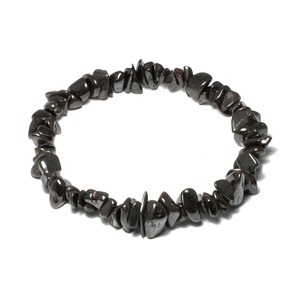 สร้อยข้อมือแร่เฮมาไทต์ธรรมชาติสำหรับผู้หญิงผู้ชายสร้อยข้อมือหินคริสตัลเพื่อการป้องกันสายดินเครื่องประดับทางจิตวิญญาณ - Product Image 1