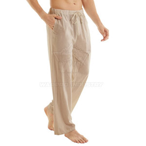 Pantalon décontracté pour homme, style streetwear, coupe ample, cordon de serrage, tissu en coton doux, idéal pour un usage quotidien décontracté - Product Image 6