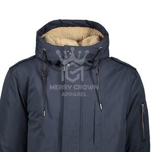 Veste Parka chaude d'hiver de grande taille Nouveau design Parka d'hiver personnalisée pour hommes Fabriqué au Pakistan - Product Image 4