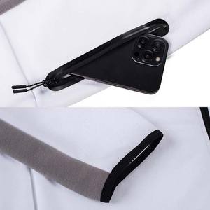 Survêtements d'hiver décontractés pour hommes personnalisés vêtements de sport respirants à fermeture éclair à séchage rapide sweats à capuche et pantalons de survêtement joggers ensembles de 2 pièces costumes - Product Image 5