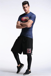 Pantalones cortos de baloncesto para hombre, deportivos, transpirables, con bolsillo, para verano - Product Image 5