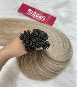 I Tip Extensions de Cheveux avec # SB Couleur Cheveux Raides 100% Naturel Cru Vierge Vietnamien Extensions de Cheveux Humains Vendeur - Product Image 2