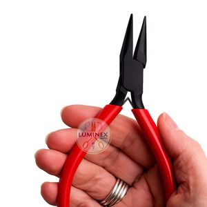 Alicates para joyeros Snipe Nose para la fabricación de joyas | Herramienta de artesanía de precisión | Acero inoxidable | Marca LUMINEX IMPEX | Peso ligero | - Product Image 6