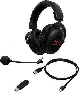 Casque de jeu sans fil HyperX Cloud Core pour PC DTS, oreillettes en mousse à mémoire de forme, cadre en aluminium Durable, micro antibruit - Product Image 3