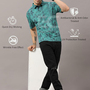 Camiseta Polo Cómoda para Hombre, Camiseta Polo de Secado Rápido para Hombre, Camiseta Polo de Algodón y Poliéster para Hombre - Product Image 5