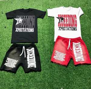 Conjunto de pantalones cortos de 2 piezas Conjuntos de mujer de talla grande Trajes de chándal de verano Traje para damas Camisa de dos piezas Conjunto de pantalones cortos Ropa - Product Image 2