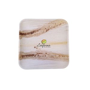 จานใบปาล์ม10นิ้วจานอาหารค่ำแบบใช้แล้วทิ้งเป็นมิตรกับสิ่งแวดล้อมเครื่องใช้บนโต๊ะอาหารแบบธรรมชาติย่อยสลายได้แผ่นแข็งแรงทนทานสำหรับงานจัดเลี้ยง - Product Image 5