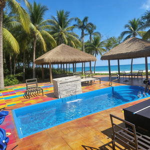 Piscina prefabricada profesional de fibra de vidrio, grande, completa, tipo contenedor. - Product Image 4