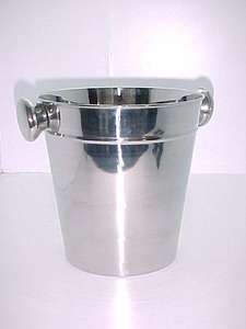 Hielera de Vino Portátil Plateada de Primera Calidad, Moderna, Única y Elegante, de Acero Inoxidable - Product Image 3