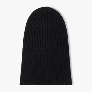 หมวกบีนนี่สำหรับฤดูหนาวหมวกถักนิตติ้งที่มีโลโก้ตามสั่งหมวกมีขอบแบบนุ่มทำจากอะคริลิค - Product Image 5