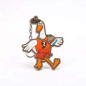 Porte-clés en caoutchouc PVC 2025 tendance avec style de dessin animé Kawaii sur mesure pour les cadeaux et les événements - Product Image 5