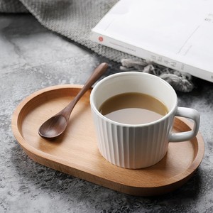 Ensemble de plateaux en bois durable pour la décoration et le service Plateaux ovales en bois naturel faits à la main les plus vendus - Product Image 5