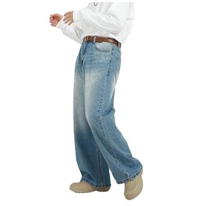 กางเกงผ้ายีนส์สำหรับผู้ชายกางเกงผ้ายีนส์น้ำหนักเบาระบายอากาศได้ดีดีไซน์ล่าสุด - Product Image 2