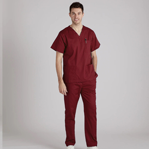 Uniforme médical à manches courtes ensemble de costume de gommage d'hôpital uniforme d'infirmière et de médecin costume de gommage pour hommes grande taille Streetwear confortable - Product Image 5
