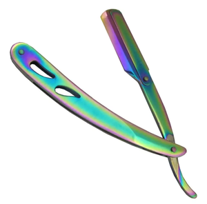 Maquinillas de afeitar para peluquero Salón Corte recto Forma de garganta Maquinillas de afeitar para peluquero profesional Maquinillas de afeitar plegables para cortar la garganta - Product Image 5