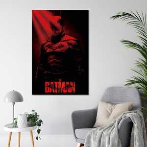 Póster de Robert Pattinson como Batman, Diseño de Rayos Crepusculares, Estilo Moderno para Decoración de Pared - Product Image 4