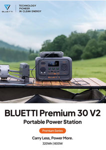 สถานีพลังงานลิเธียมไอออนแบบพกพา24V 500Wh 700W พร้อมตัวควบคุม MPPT เริ่มต้นและไฟฉายสำหรับการตั้งแคมป์พลังงานแสงอาทิตย์และรถยนต์ - Product Image 6