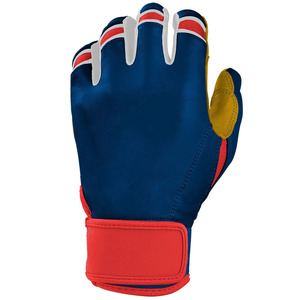ถุงมือตีเบสบอลหนังแท้แบบสั่งทำพิเศษสำหรับผู้ใหญ่ Qaswa Sports  แบบ unisex  ปิดด้วยแถบตีนตุ๊กแก  ข้อมือสั้น  กันลื่น  สำหรับการฝึกซ้อม - Product Image 3