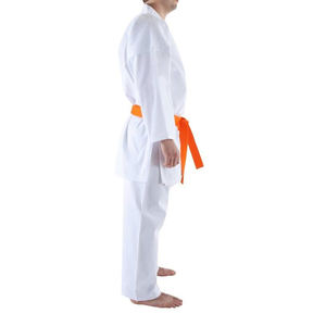 Venta al por mayor de trajes de karate de artes marciales de la mejor calidad, proveedor directo de fábrica, uniformes de karate para hombres de color sólido más vendidos - Product Image 5