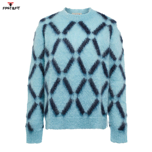 Suéter de Hombre de Cachemira y Lana, Tejido Personalizado, con Logotipo Personalizado, Transpirable, Antiarrugas, para Invierno, Precio al por Mayor - Product Image 6