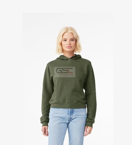 Sudadera con capucha informal para mujer, ropa con estampado liso de color liso, para gimnasio y entrenamiento, precio barato - Product Image 1