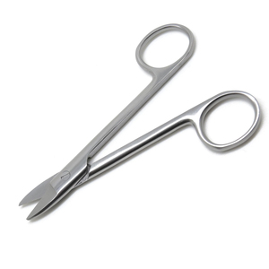 Tijeras de corona de 10,5 cm de alta calidad con certificación ISO, dientes de acero inoxidable, instrumento Dental recto, base de instrumento quirúrgico - Product Image 6