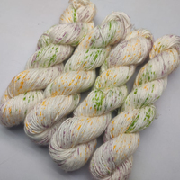 Fil de Soie de Mûrier 100% Pure Duke, Filé à Anneaux, Teint, Écologique, Certifié ISO, Filé à Cœur, Qualité Supérieure pour Tricot Manuel