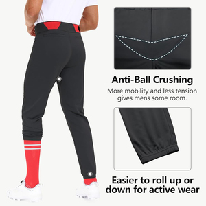 Pantalones de béisbol personalizados para hombres, pantalones de béisbol juveniles transpirables de alta calidad para ropa deportiva, pantalones de béisbol - Product Image 3