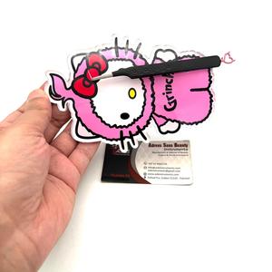 Vente en gros de carreaux de cils en acrylique Grinch Kitty, impression de logo personnalisé, en forme de Hello Kitty, service OEM personnalisable - Product Image 4