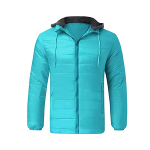 Veste d'hiver chaude pour hommes Veste polaire coupe-vent matelassée en duvet Alternative Coat Outdoor Fashion Hooded Jacket for Streetwear and Daily Use - Product Image 1