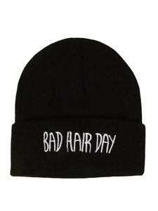 Bonnets d'hiver en laine unie tricotés sur mesure pour hommes, bonnets tendance en laine unie tricotés sur mesure de PK - Product Image 3