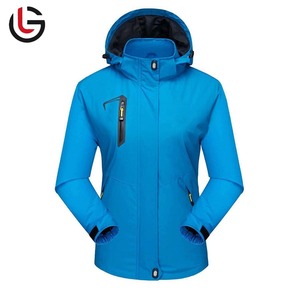 Venta caliente 100% poliéster grueso tejido mujer chaqueta Oem fabricación impermeable deportes al aire libre Softshell chaquetas - Product Image 2